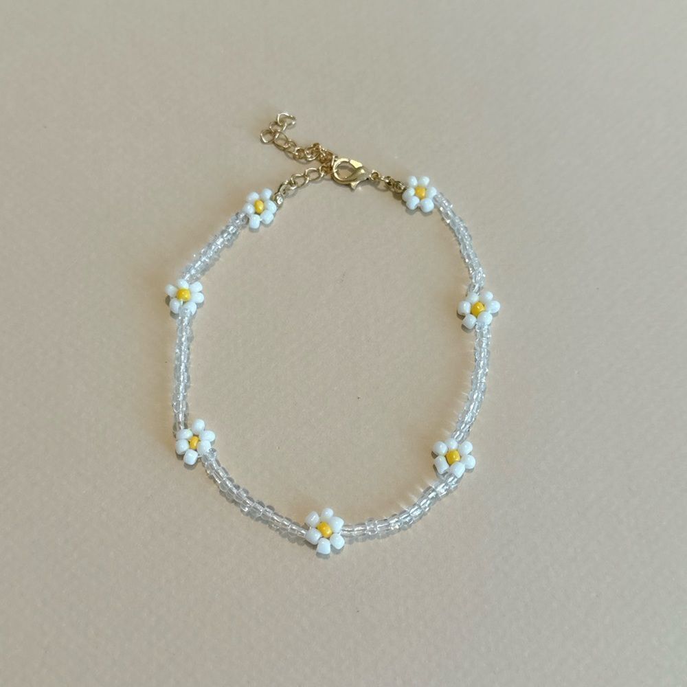 Boho flower bracelet M961 - Picture 2 of 5